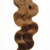 Tape in Hair Extensions 100% Human Remy Hair 100g 40 Stks Kleurrijke Tape op Body Wave Extension Skin WEFT Lijm op haar