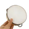 Tambourin jouet pour enfants avec bois et cuir 6 "