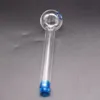 Gekleurd glaswerk Mini-rookpijp Waterpijpen waterheldere kleine shisha-pijpen voor waterpijpaccessoires