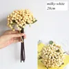 2018 Christmas berries BlueBerry Artificial Flowers Stamen Artificial Berries for Scrapbooking DIY home table wreath Decoration