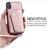 Étui de luxe en cuir PU pour iPhone XS Max, étui X 6 6S 7 8 Plus XR, pochette pour cartes, Samsung Note 8 9 S8 S9 Plus S7 Edge Wallet 1022796
