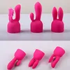 7pcs av Вибраторные крышки палочка массажер рукав Av Av Vibrator аксессуары Av Wand Headgears Magic Wand Attectment для взрослых секс -игрушка Y9622029