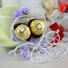 Romantyczny Kopciuszek Carriage Wedding Wedding Favors Candy Czekoladowe Boże Narodzenie Słodkie Cukier Favor Box Dekoracje Pudełka Pudełka