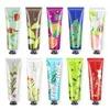 Groothandel 10 stks creatief onderzoek echt fruit geur 30g handcrème cosmetica hydraterende merk make-up fabrikanten hand crème zorg