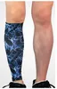 1 par impresso camuflagem mangas de panturrilha fitness caneleiras compressão meias futebol basquete correndo perna cinta protector3644611