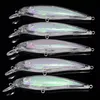 100 pc / lote Isca De Pesca De Plástico Sem Pintura Em Branco Corpo 11 cm 11.7g Curto Lábio Médio Mergulho Swimbait Crank Iscas