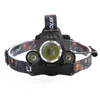 Outdoor 3 T6 LED Headlamp portable camping working hunting Flashlight Torch Lantern headlights with battery charger set