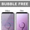 Full Glue Tempered Glass For Samsung Galaxy S9 S9+ Note 9 8 S8 S8+ Plus S7 Edge S6 edge 3D Curved Case Friendly Screen Protector Retail Box