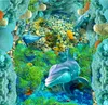 3D настил обои Современный океан Мир напольные плитки росписи ПВХ водонепроницаемый самоклеящийся кухонные обои