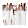 20 pièces/ensemble fard à paupières pinceaux de maquillage ensembles couleurs visage fard à paupières pinceaux de maquillage pinc￩is de maquiagem DHL livraison gratuite 5165LK