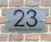 ev işareti kişiselleştirilmiş Mektuplar Çağdaş Ev Işareti Plak Kapı Numarası 1 ila 999 Kişiselleştirilmiş Adı Plaka