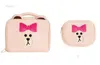 Cute Bear Mini Cosmetic Bags Cartoon Duck Girl's Make Up Bag Pouch Travel Makeup Tools Organizer Case Box Accessories Supplies