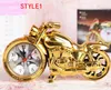 wholesale Cool Motorcycle Motorbike Design Alarm Clock Desk Clock Table Decoration Drop Shipping Creative Home Birthday Gift Free DHL