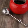 Infusore per tè Teiera in acciaio inossidabile Colino per tè a forma di palla Push Style Infusore per tè Filtro a rete Accessori per utensili in metallo riutilizzabili