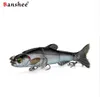 Banshee 100 мм 10 г Рыболовные приманки VMJM05-4.5 Swimbait Соединенные секции твердая искусственная приманка Bass Щука Уоллей Рыбалка Wobbler