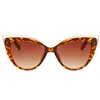 Nouvelle marque miroir lunettes de soleil rétro Vintage surdimensionné Kitty Eye lunettes de soleil pour femmes femme Cateye lunettes verre dame