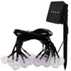 Guirlandes LED 16 4 pieds 30 LED boule de cristal lumière solaire guirlande lumineuse extérieure pour jardin extérieur fête de Patio fée de noël Li22303534