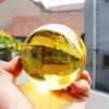 60mm Esfera de Cor Natural De Cristal De Quartzo Bola De Vidro Bola de Artesanato De Moda Para Casa Presentes de Decoração de Casamento