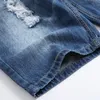 2020 Mannen Denim Shorts Wit Ontwerp Nieuwe Mans Casual Shorts Katoen Plus Size Zomer Mannen Korte Jean253K