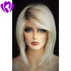 Hotselling Blonde 613 Ombre Short Bob Straight Lace Front Perücken Hitzebeständige Kunsthaarperücke für Frauen