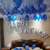 Nouveau 16 pouces or argent Alphabet hélium feuille d'aluminium ballon 26 lettres mariage noël anniversaire bébé douche fête décoration fournitures