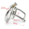 Male Stainless Steel Cock Penis Cage Catheter Urethral Dilator Stretching Sounding Stimulate Chastity Belt Devices BDSM Sex Toy