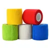 5 Colors Elastic Bandage Medical Tape Disposable Nonwoven Waterproof Self Adhesive Elastic Bandage Tattoo Accesories Grip Waterproof