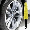 Plastic Handle Vehicle Cleaning Brush Wheel Rims Tire Washing Brush Auto Scrub Brush Car Wash Sponges Tools