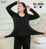 New Arrivals plus size 6xl Winter Warm Women's Thermal Fleece Underwear Set Female good elasticity Soft Long Johns ouc1721