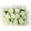 INS hot 60cmx40cm Wedding Flower Wall Real Touch Artifical Rose Hydrangea Flower Photography Props Event Party Wedding Stage Decor