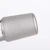 Support d'adaptateur en verre fumé pour bol pièce dômes adaptateurs de bangs de conduite d'eau 14mm 19mm mâle femelle joint givré Dropdow Dab Rig