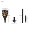 Solar LED Flame Torch Ljus Vattentät 96leds Dancing Flickning Light Control Outdoor Solar Led Fire Lights Garden Decoration