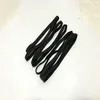 Fashion Women Men Yoga Boys Football black Color Thin Hair Bands Sports Headband Elastic Rubber hair Accessories