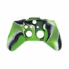 Para o Xbox One para PS4 Silicone Silicone Camuflagem Capa Capa Controlador Grip Antislip 240 pcs / lote