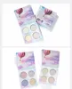 Ny Handaiyan Chameleon Highlighter Palette Ansikte Kontur Makeup Highlighting Bronzer Glow Aurora Shimmer Eyeshadow Kosmetisk kit