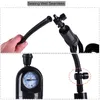 Male Penis Vacuum pump with watch Exercise trainer Adult Sex toys for Men Penis Enlargement Hands Operation Penis Dick extender Y18110305