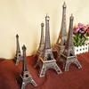 32 cm Metall Bronze Paris Eiffelturm Handwerk Figur Statue Vintage Legierung Modell Home Decoration Kostenloser Versand