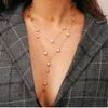 Biżuteria dla kobiet Naszyjnik Tassel Gwiazdy Wisiorek Wielowarstwowy Naszyjnik Gorący Moda wolna od wysyłki
