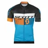 SCOTT Pro team Men's Cycling Short Sleeves jersey Road Racing Shirts Riding Bicycle Tops Breathable Outdoor Sports Maillot S21041935