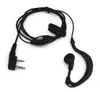 15X 2 PIN PTT Earpiece MIC لموتورولا GP300 / CP88 / PRO1150 / CLS1150 200Hz-3.5KHz