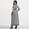 Clocolor 3piece conjunto 2018 outono e inverno novo jaqueta de houndstooth corte e calças conjunto mulher ternos senhora terno escritório casaco de lã