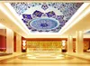 custom 3d ceiling living room decoration 3d wallpaper Paint painting 3d ceiling photo wallpaper