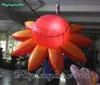 Party Flowers Hanging Inflatable Artificial Flower Blue Starfish Balloon With LED Light For Concert Stage And Ceiling Decoration