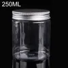 Bouteilles en plastique de 250ml, pot à cosmétiques avec couvercles à vis, conteneurs cosmétiques vides, étui de maquillage, boîte de rangement de bijoux Nail Art