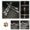 Multiple Lengths Glass Downstem Diffuser 14mm to 14mm,18mm to 18mm, 18mm to 14mm Male Female Joint Down Stem For Bongs Pipes Rigs