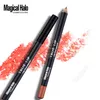 Magical Halo lipliner Professionell Vattentät Bright Pencil Lip Liner Penna För Läppar Långvarig Lipliner Pen Makeup Kosmetisk 12st/set