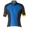 MAVIC Team Maillot de cyclisme à manches courtes pour hommes Chemises de course sur route Hauts de vélo Été Respirant Sports de plein air Maillot S21042907