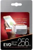 Nuova scheda di memoria EVO Plus da 256 GB 128 GB 64 GB 32 GB UHS-I U3 Trans Flash TF Card con pacchetto di vendita al dettaglio adattatore