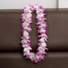 100 cm flor havaiana festa de praia hula guirlanda leis colar lei festa de aniversário suprimentos casamento favores de casamento 8Color