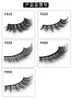 5 par makijaż fałszywe rzęsy Naturalne Grube 100% Prawdziwe 3D Mink Lashes Futro Strip Fake Eye Lashes Norek Eyelashes Extension